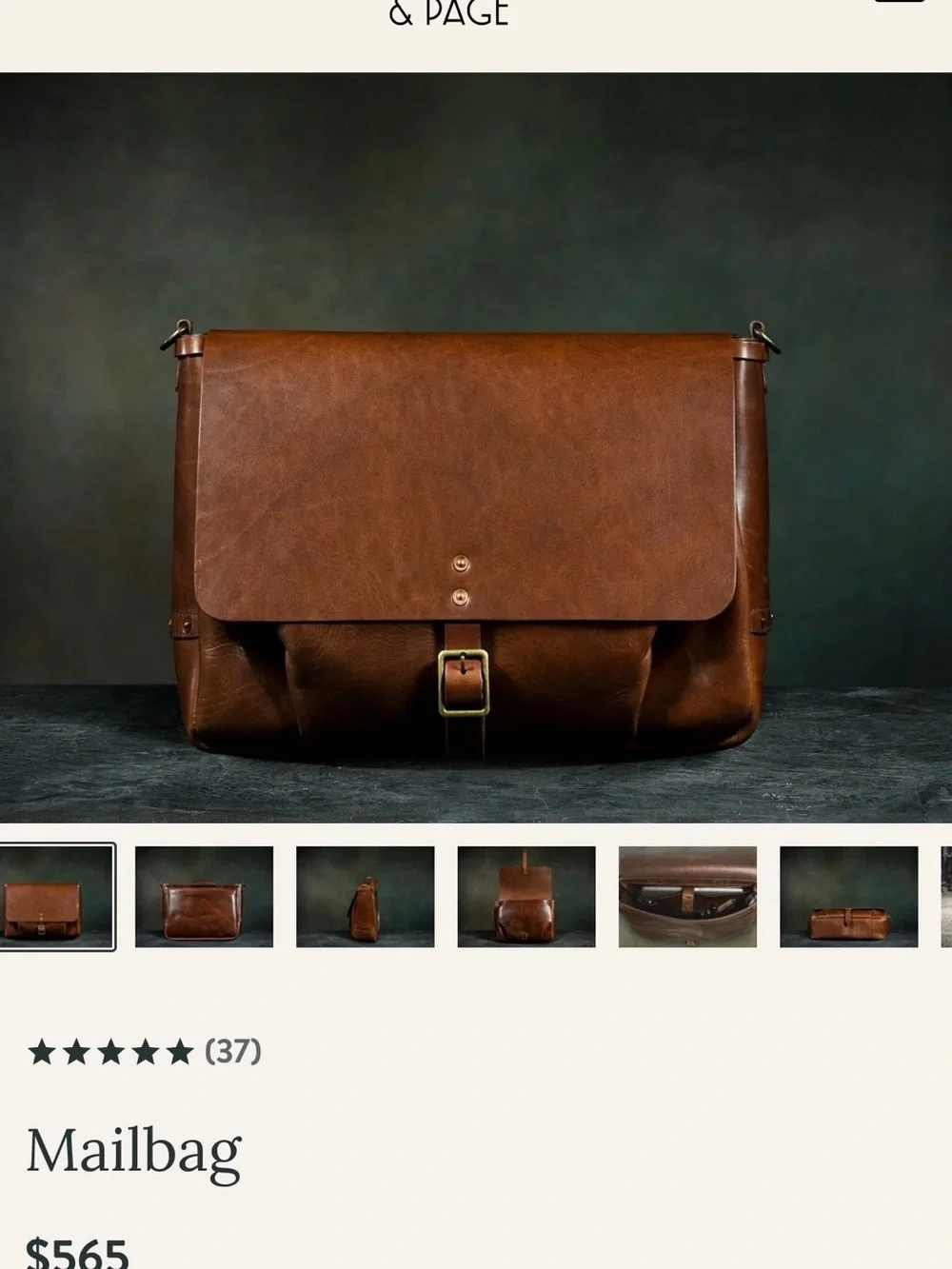 Genuine Italian Leather Men's Messenger Bag - Classic Satchel